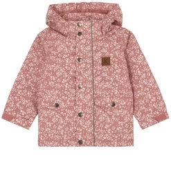 Stockholm Floral Shell Jacket Desert Pink