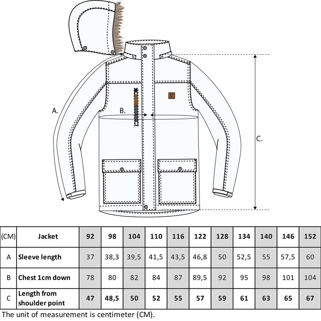 Val Thorens Parka Woody Rose 3 Val Thorens Parka Woody Rose - Image 3