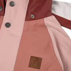 Edinburgh Recycled Rain Jacket Woody Rose/Burnt Pink/Burgundy -Kuling 1024x1024 2067