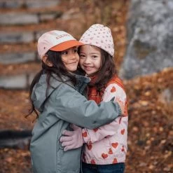 Simrishamn Heart Printed Windbreaker Woody Rose -Kuling 1024x1024 2125