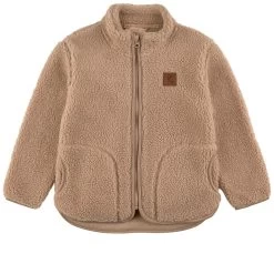 Austin Pile Fleece Jacket Sand