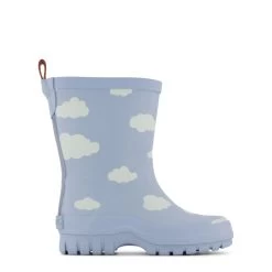 Caracas Rain Boots Mist Blue Clouds
