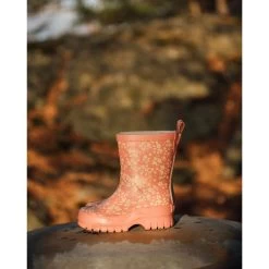 Caracas Floral Rain Boots Desert Pink -Kuling 1024x1024 2282
