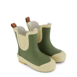 Wells Color-blocked Rain Boots Moss Green/Sand 10 Wells Color-blocked Rain Boots Moss Green/Sand -Kuling 1024x1024 2314