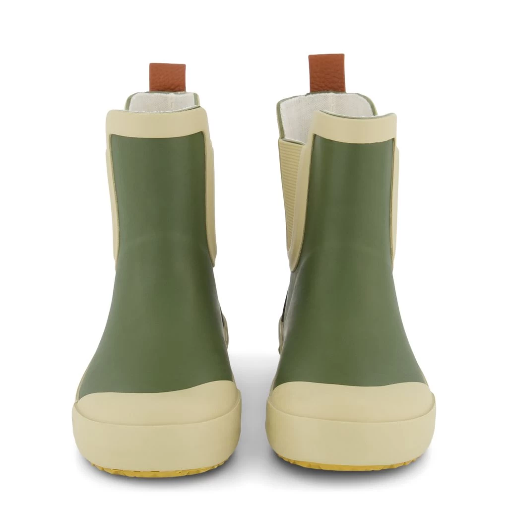 Wells Color-blocked Rain Boots Moss Green/Sand 6 Wells Color-blocked Rain Boots Moss Green/Sand - Image 6