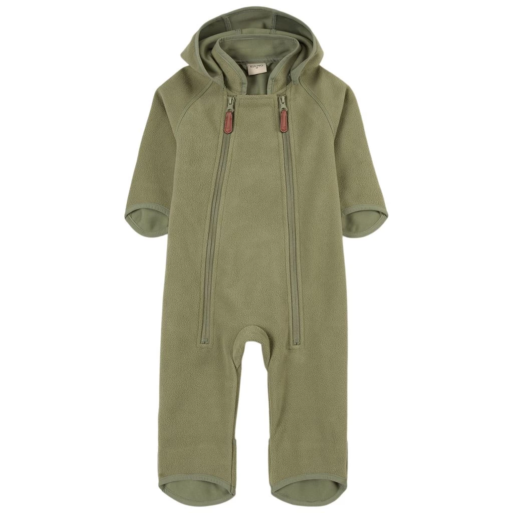 Livigno Wind Fleece Coverall Pale Moss Green 1 Livigno Wind Fleece Coverall Pale Moss Green