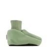 Livigno Wind Fleece Booties Pale Moss Green