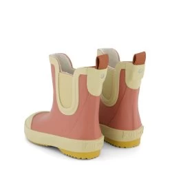 Wells Color-blocked Rain Boots Burnt Pink/Sand -Kuling 1024x1024 2529