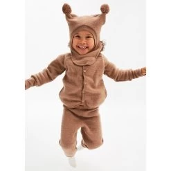 Wool Fleece Jacket Walnut -Kuling 1024x1024 254