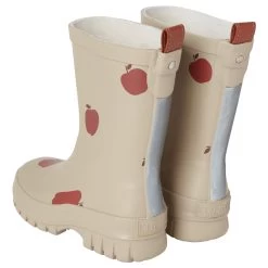Caracas Printed Rain Boots With Apples Sand -Kuling 1024x1024 2551