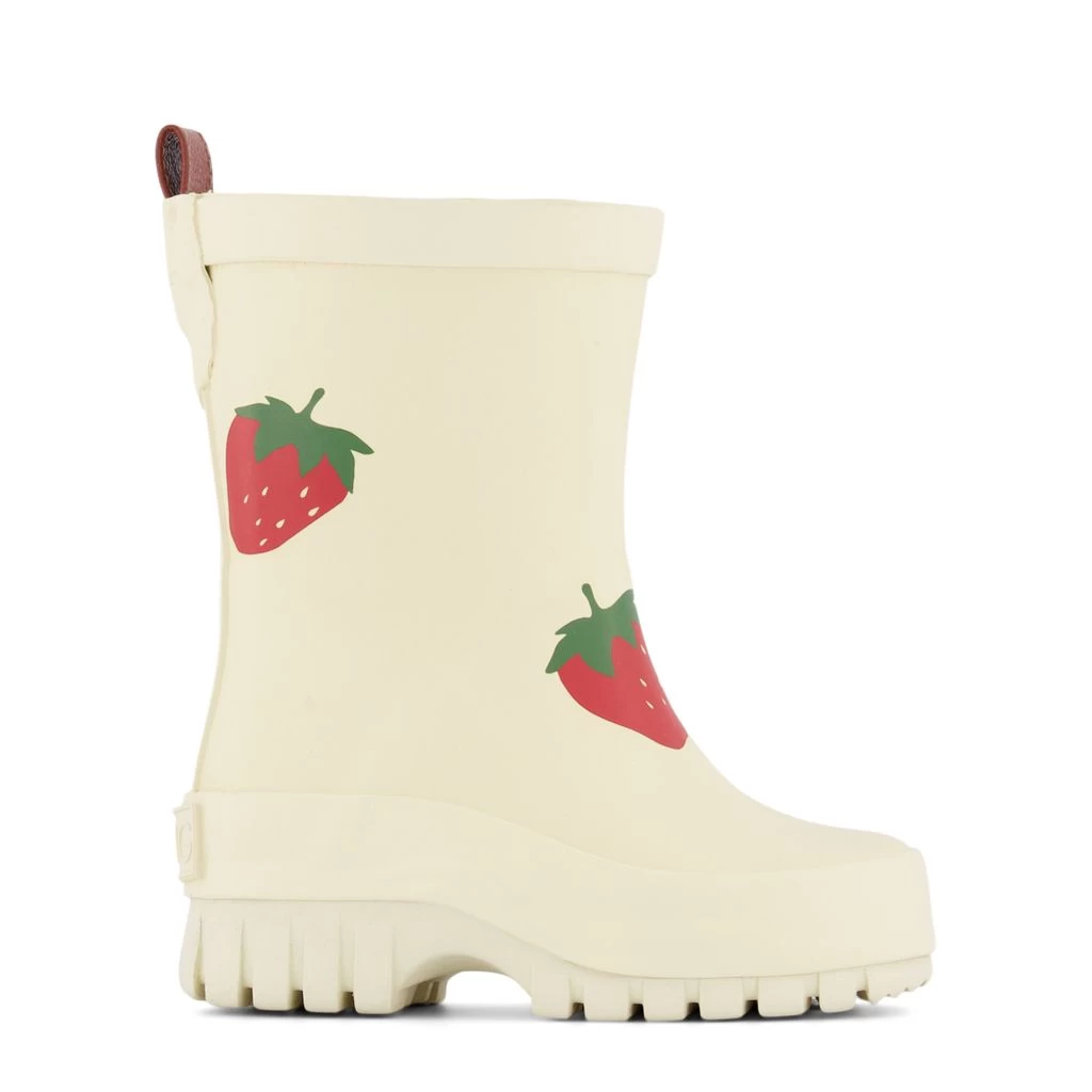 Caracas Rain Boots Strawberry 1 Caracas Rain Boots Strawberry