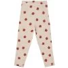 Brisbane Printed Baselayer Pants Foggy White Apple