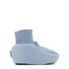 Livigno Wind Fleece Booties Flintstone Blue
