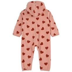 Northpole Recycled Heart Printed Fleece Coverall Woody Rose -Kuling 1024x1024 277