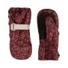 Tallinn Floral Mittens Violet Grape