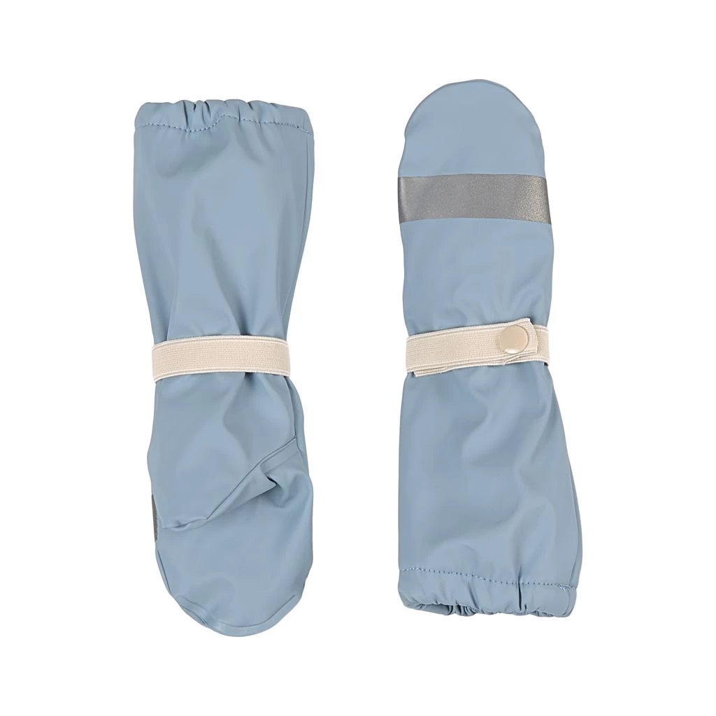 Vilnius Recycled Rain Mittens Mist Blue 2 Vilnius Recycled Rain Mittens Mist Blue - Image 2