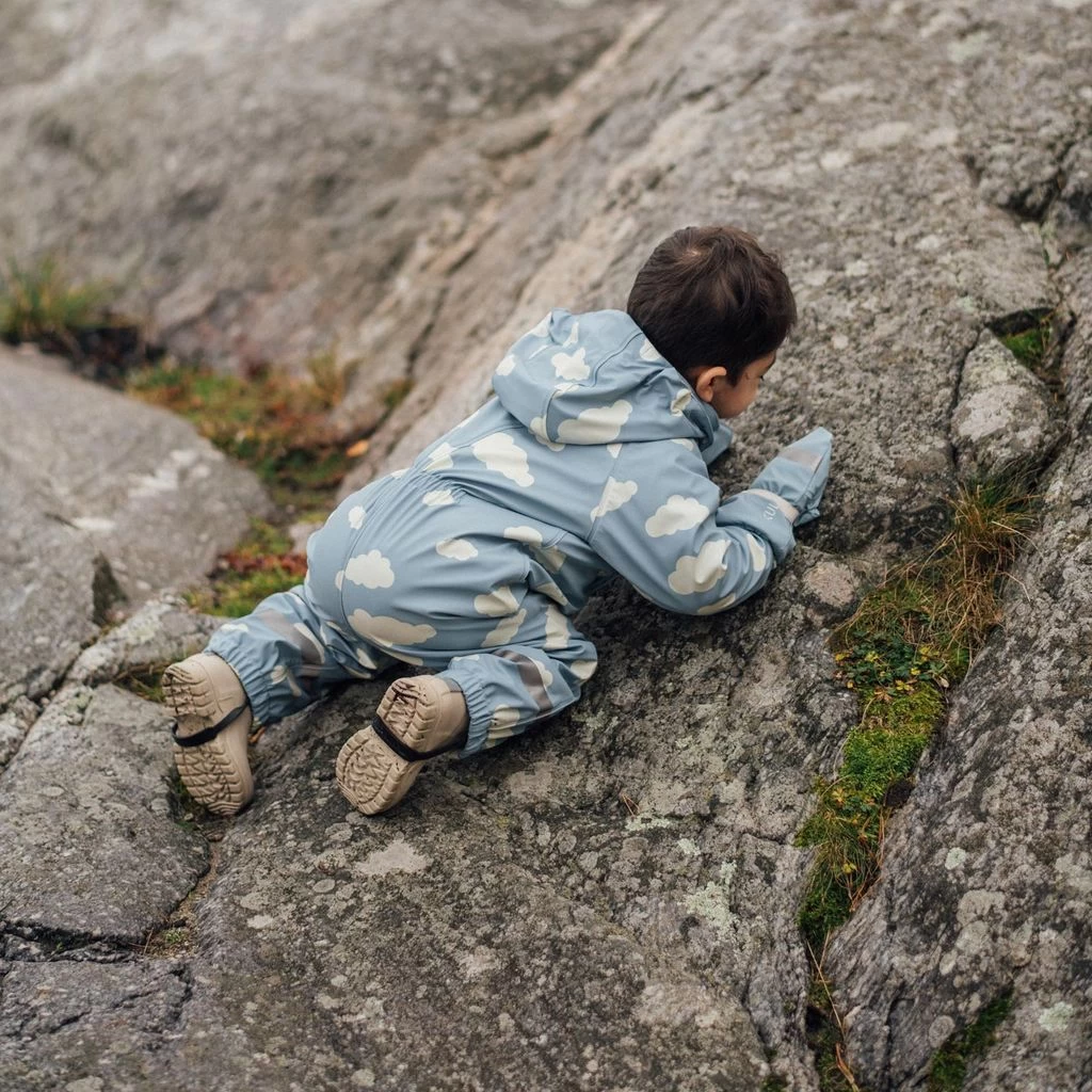 Vilnius Recycled Rain Mittens Mist Blue 3 Vilnius Recycled Rain Mittens Mist Blue - Image 3