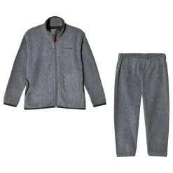 North Pole Fleece Set Grey Melange