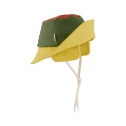 Liverpool Recycled Rain Hat Yellow/Rust/Moss -Kuling 1024x1024 3070