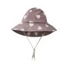 Vasa Recycled Heart Printed Rain Hat Lilac