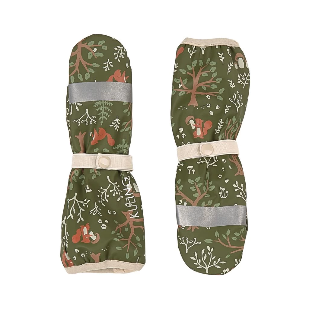 Vilnius Recycled Rain Mittens Acorn 1 Vilnius Recycled Rain Mittens Acorn