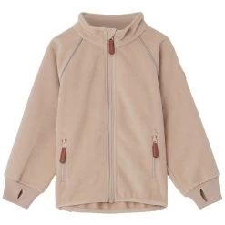 Livigno Recycled Wind Fleece Jacket Sand