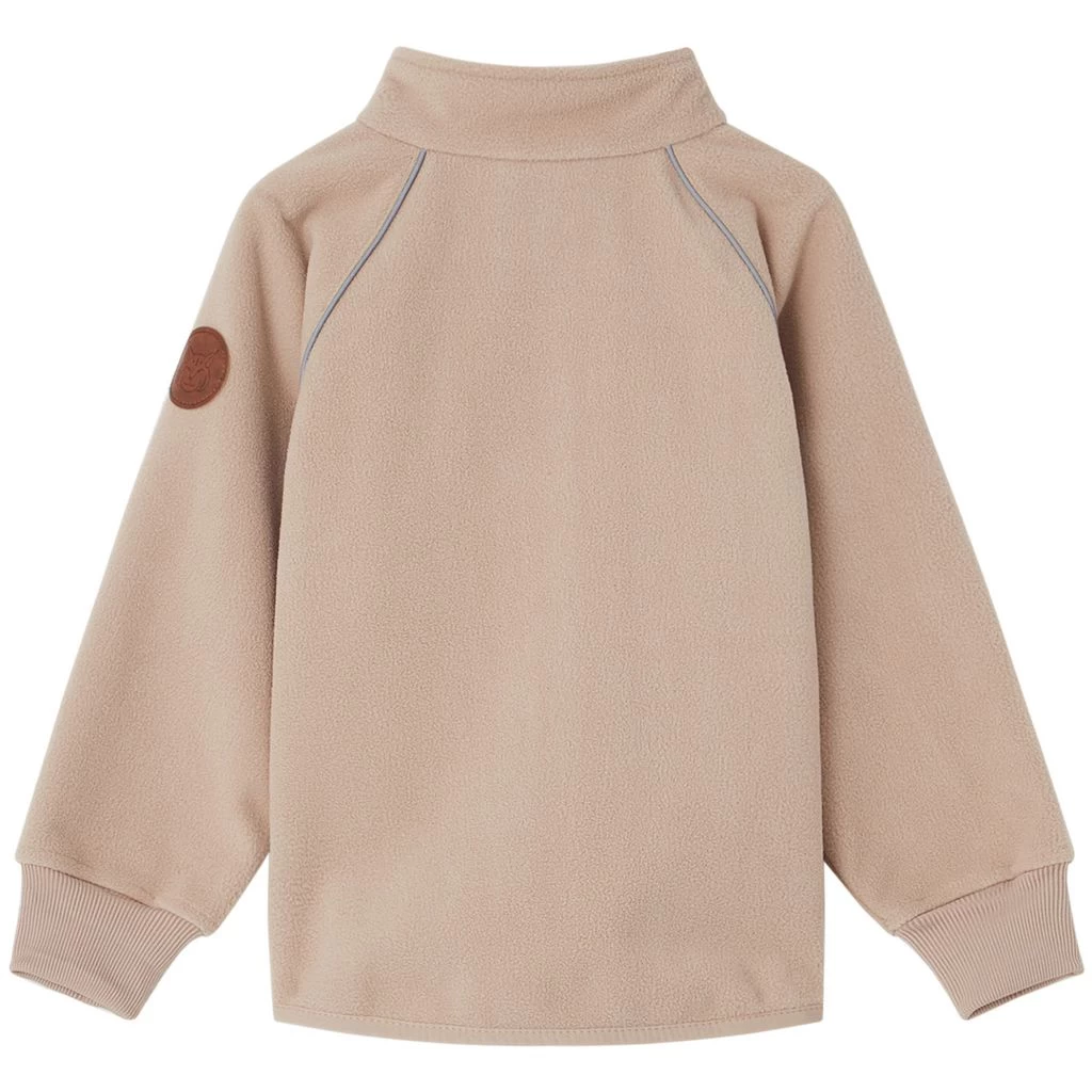 Livigno Recycled Wind Fleece Jacket Sand 2 Livigno Recycled Wind Fleece Jacket Sand - Image 2