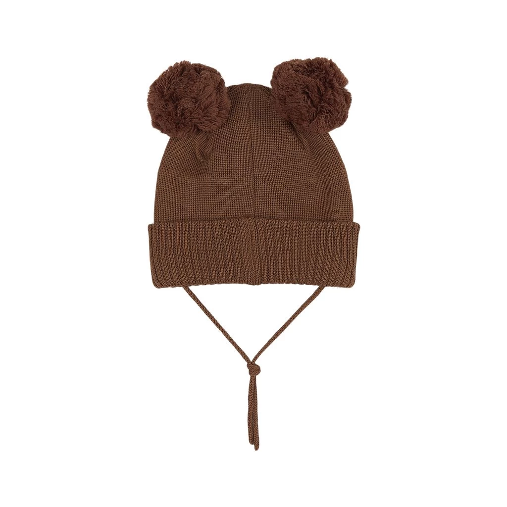 Zermatt Beanie Brown 2 Zermatt Beanie Brown - Image 2