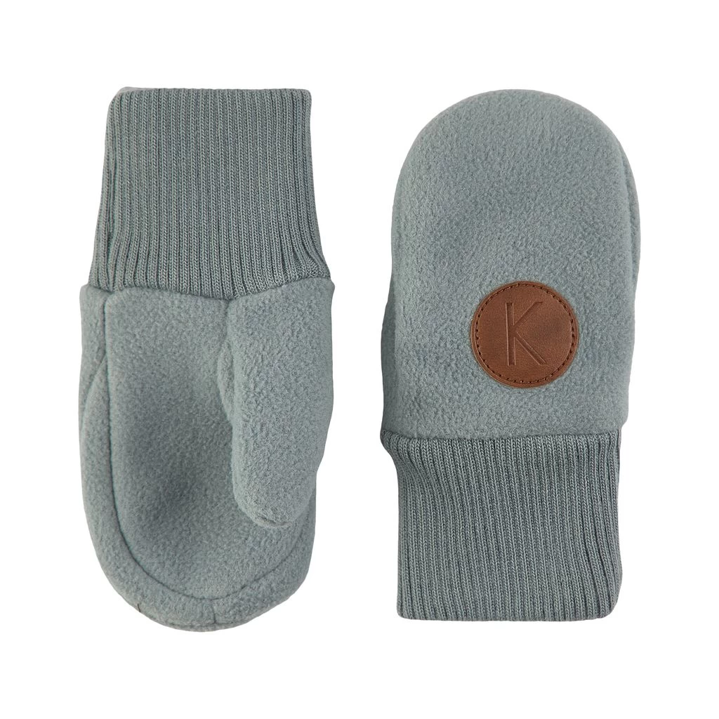 Livigno Recycled Wind Fleece Mittens Light Green 1 Livigno Recycled Wind Fleece Mittens Light Green