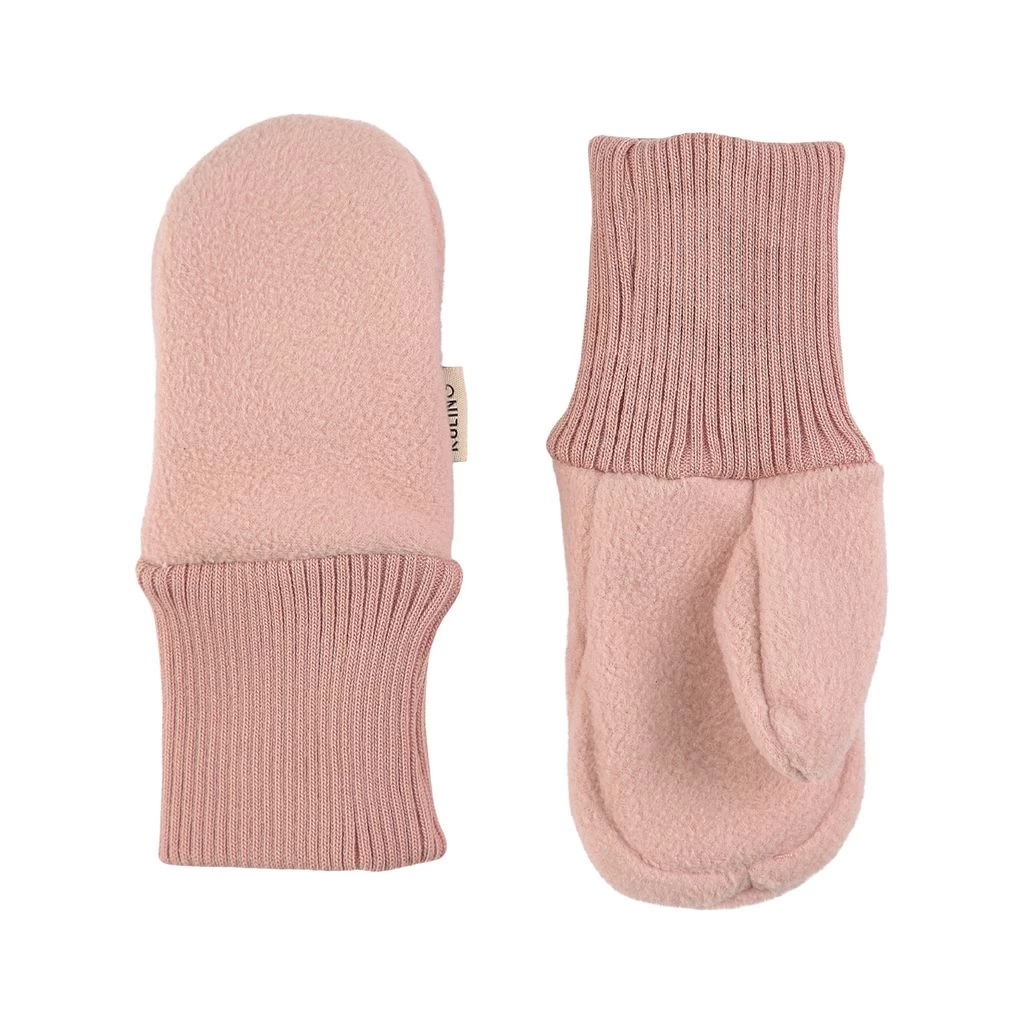 Livigno Wind Fleece Mittens Woody Rose 1 Livigno Wind Fleece Mittens Woody Rose