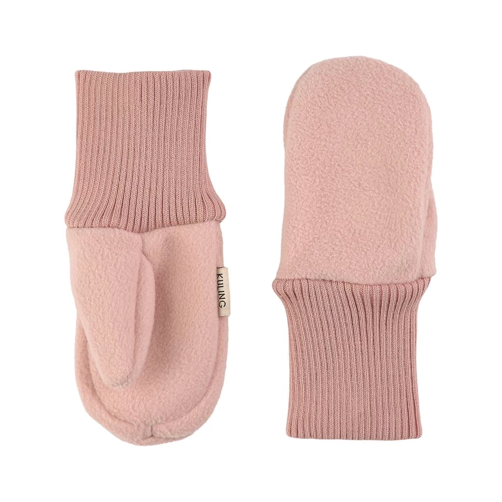 Livigno Wind Fleece Mittens Woody Rose 2 Livigno Wind Fleece Mittens Woody Rose - Image 2
