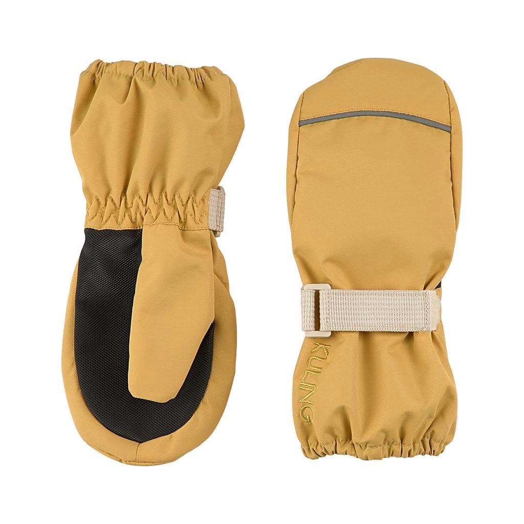Helsinki Shell Mittens Harvest Yellow 2 Helsinki Shell Mittens Harvest Yellow - Image 2