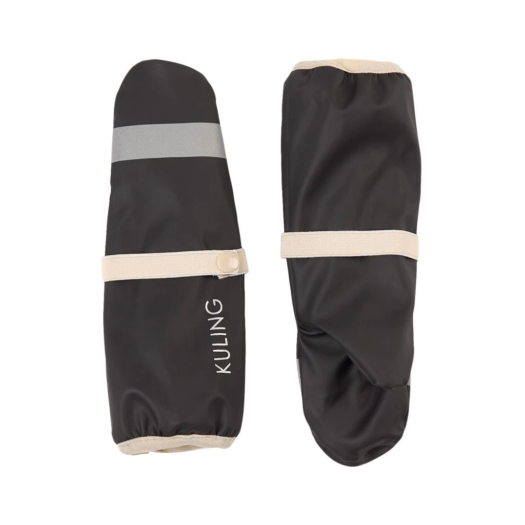 Vilnius Recycled Rain Mittens Always Black 1 Vilnius Recycled Rain Mittens Always Black