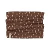 Dotted Tube Scarf Brown