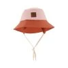 Liverpool Color-blocked Recycled Rain Hat Woody Rose/Rust