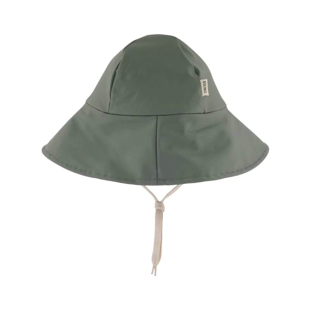 Vasa Recycled Rain Hat Green 4 Vasa Recycled Rain Hat Green - Image 4