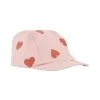 Riga Heart Printed Recycled Rain Cap Woody Rose