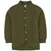 Wool Fleece Jacket Moss Green