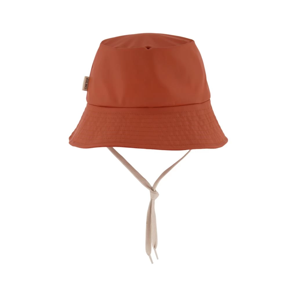 Liverpool Recycled Rain Hat Rust 2 Liverpool Recycled Rain Hat Rust - Image 2