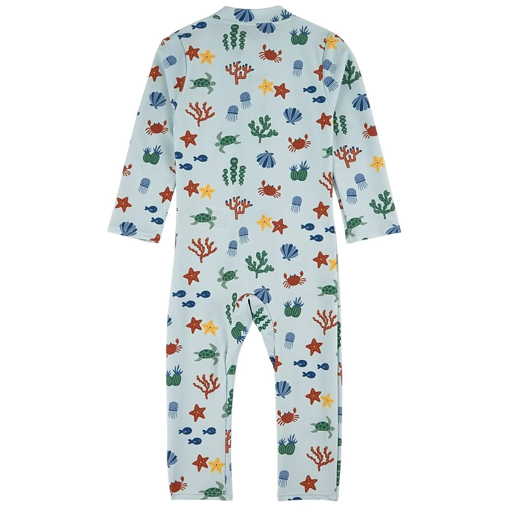 Seychelles Printed One-piece Rashguard Swimsuit Sea Life 2 Seychelles Printed One-piece Rashguard Swimsuit Sea Life - Image 2