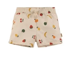 Strömstad Printed Swim Shorts With Fruit Cream