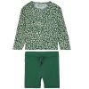 Rhodes Leopard Print Rashguard Set Green