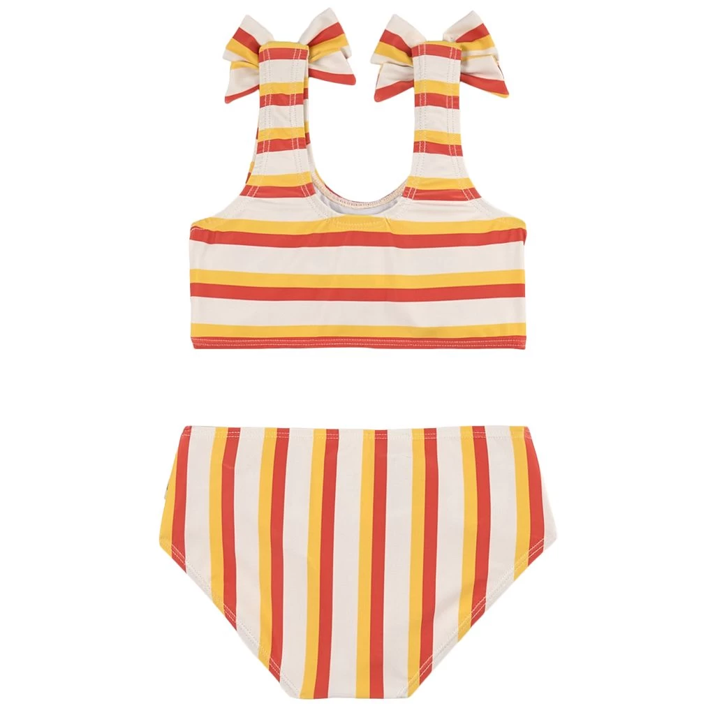 Kuling X Maja Kos Striped Bikini Red/Lemon 2 Kuling X Maja Kos Striped Bikini Red/Lemon - Image 2