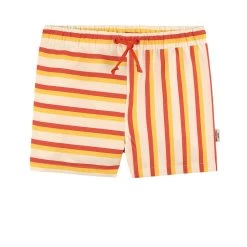 Kuling X Maja Strömstad Striped Swim Shorts Red/Lemon