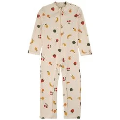 Seychelles Printed One-piece Rashguard Swimsuit With Fruit Cream