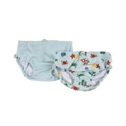 2-Pack Kos Swim Diapers Sea Life