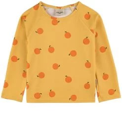 Kap Verde Printed Rash Guard With Oranges Yellow