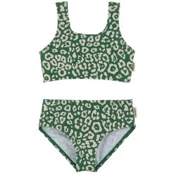 Ios Leopard Print Bikini Green