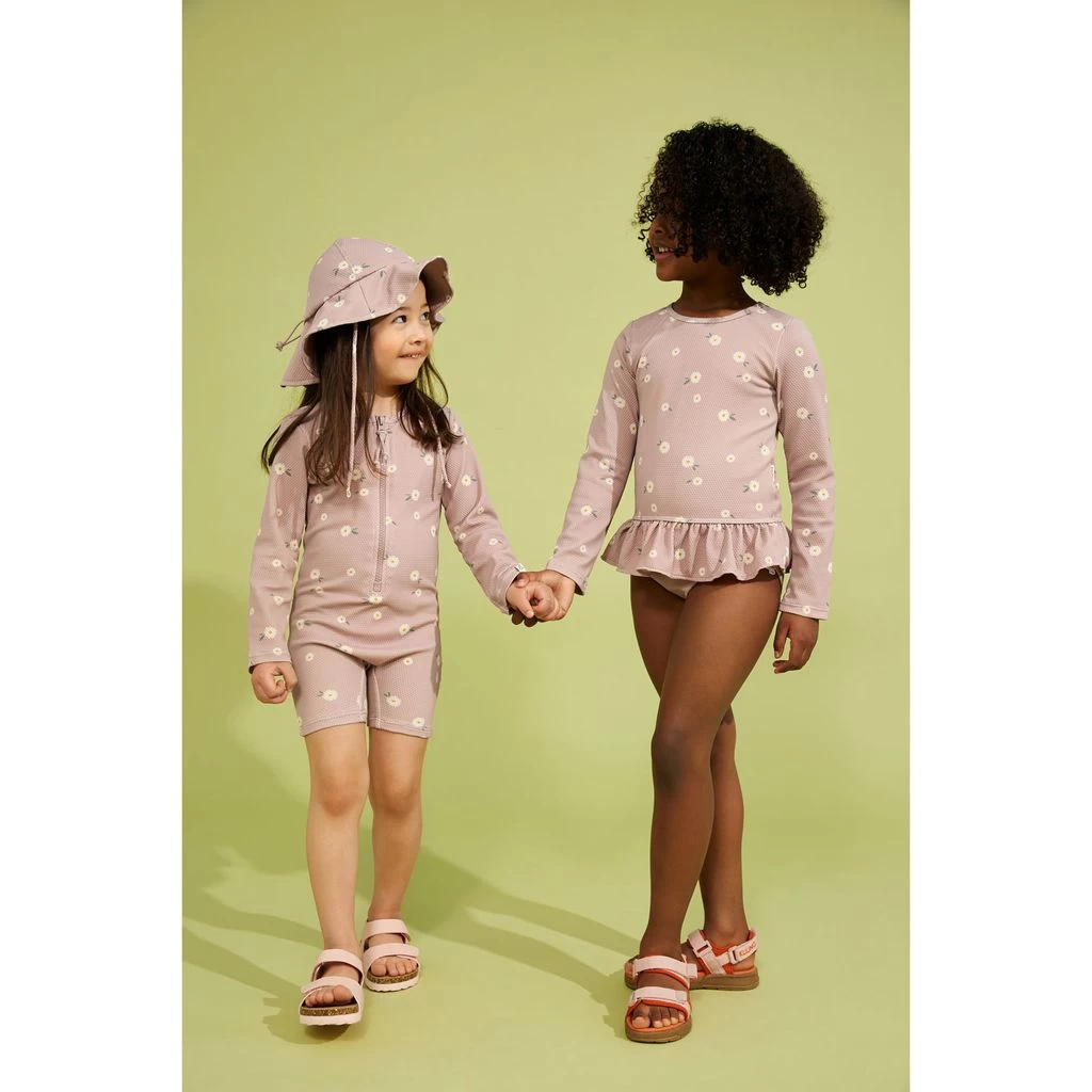 Florence Rashguard Set Daisy Lilac 2 Florence Rashguard Set Daisy Lilac - Image 2