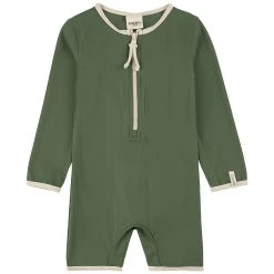 Paros One-piece Rashguard Swimsuit Moss Green